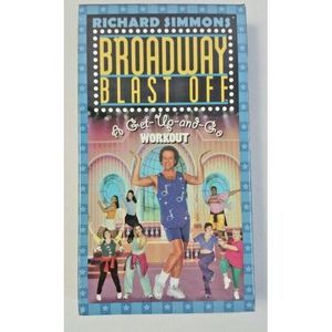Richard Simmons Broadway Blast Off: A Get-Up-and-Go Workout (VHS Tape)